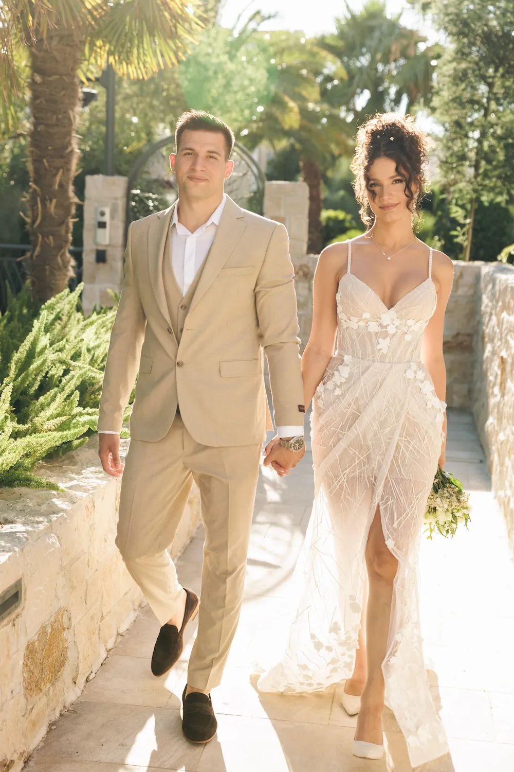 wedding couple in kotor